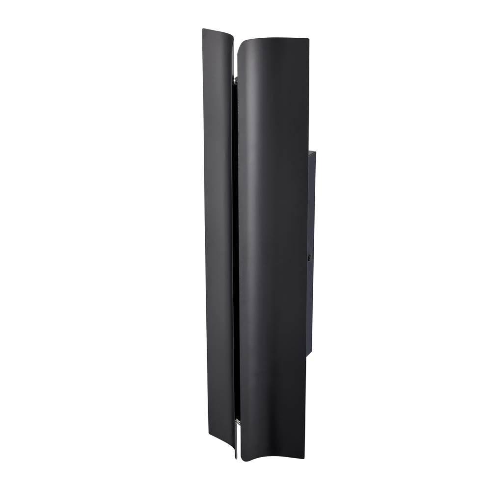 Millennium Lighting 78101-PBK Powder Coated Black Outdoor Wall Sconce Led Image 6