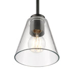 Millennium Lighting 64101-MB Matte Black Strayhan 5.75'' 1-light Mini Pendant - Matte Black Image 6