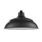 Millennium Lighting RALWHS17-SB Satin Black Aluminum Warehouse Shade Image 1