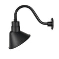 Millennium Lighting LEDRAS10-SB Satin Black Led Angle Shade Image 1