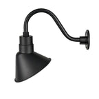 Millennium Lighting LEDRAS10-SB Satin Black Led Angle Shade Image 1