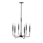 Millennium Lighting 29306-MB Matte Black Chandelier Ceiling Light Image 4