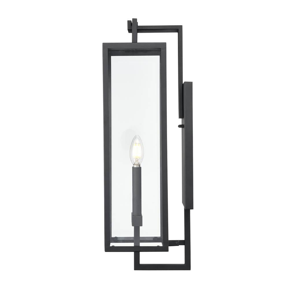 Millennium Lighting 280002-TBK Textured Black Outdoor Wall Sconce Image 4