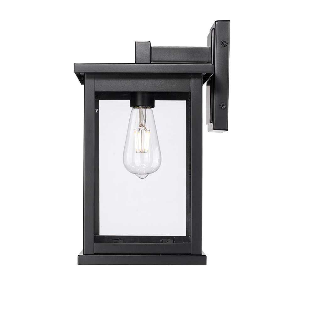 Millennium Lighting 4126-PBK Powder Coated Black Outdoor Wall Sconce Image 4