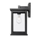 Millennium Lighting 4126-PBK Powder Coated Black Outdoor Wall Sconce Image 4