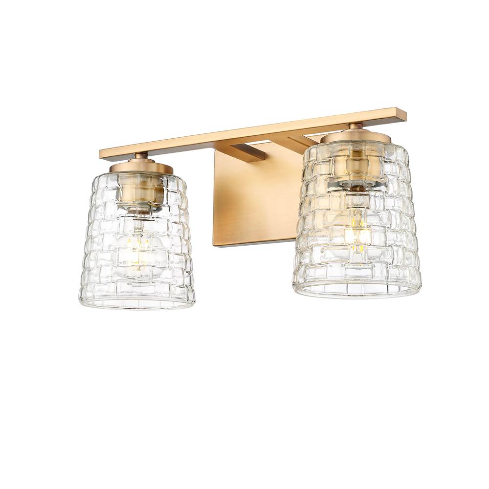Millennium Lighting 22102-VB Vintage Brass Vanity Image 6