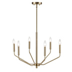 Millennium Lighting 8166-MG Modern Gold Chandelier Ceiling Light Image 3