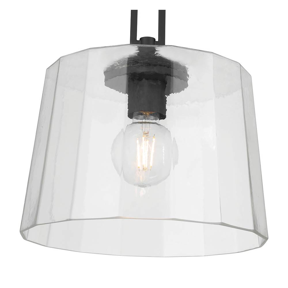 Millennium Lighting 250101-MB Matte Black Diamara 13.75'' Wide 1-light Pendant Image 5