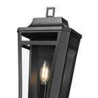 Millennium Lighting 193001-PBK Powder Coated Black Sumerlin 14.5'' High 1-light Outdoor Wall Sconce - Powder Coated Black Image 4