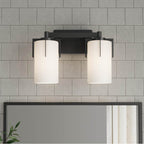 Millennium Lighting 65002-MB Matte Black Froselle 13.25'' Wide 2-light Vanity Image 4