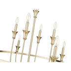 Millennium Lighting 28108-MG Modern Gold Chandelier Ceiling Light Image 3