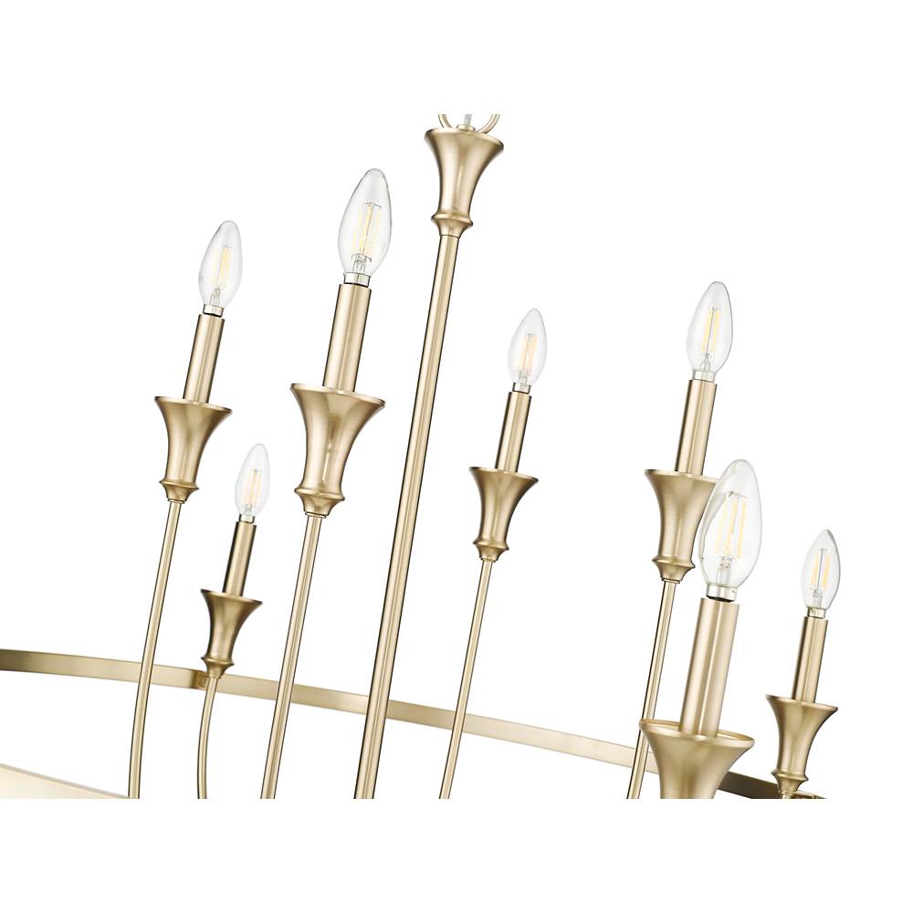 Millennium Lighting 28108-MG Modern Gold Chandelier Ceiling Light Image 3
