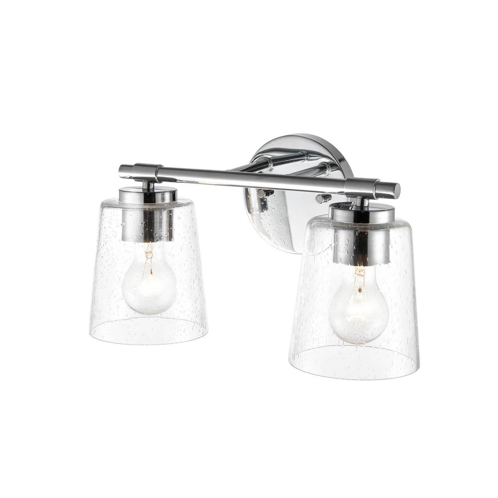 Millennium Lighting 8112-CH Chrome 2 Light Vanity Image 2