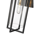 Millennium Lighting 10511-PBK Powder Coated Black Outdoor Wall Sconce Image 3