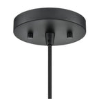 Millennium Lighting 218101-MB Matte Black Khrisa 12.75'' Wide 1-light Pendant - Matte Black Image 4