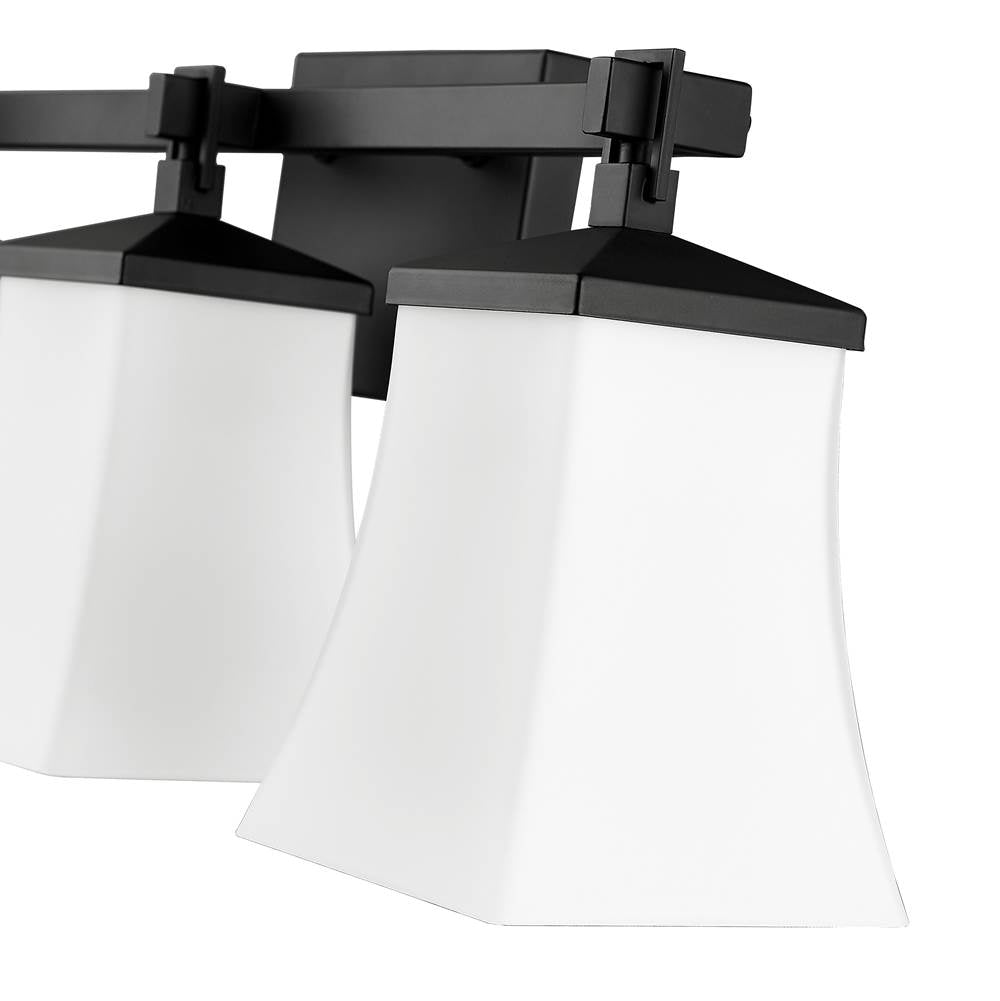 Millennium Lighting 10203-MB Matte Black Vanity Image 4