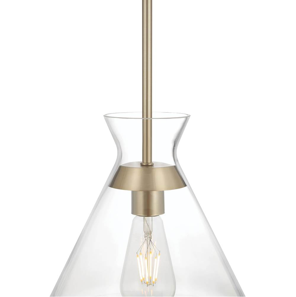 Millennium Lighting 69101-MG Modern Gold Amarella 10'' Wide 1-light Pendant Image 6