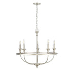 Millennium Lighting 28005-BN Brushed Nickel Chandelier Ceiling Light Image 1