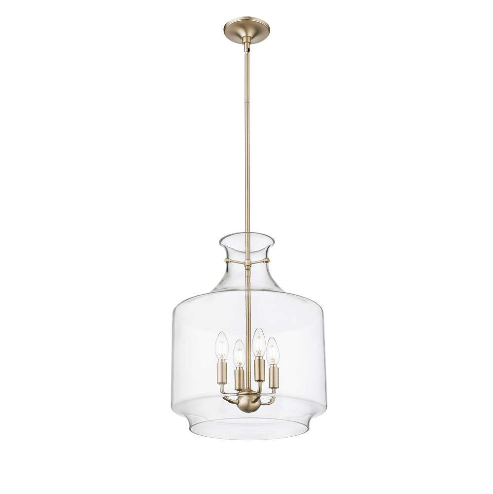 Millennium Lighting 22804-MG Modern Gold Pendant Light Image 5
