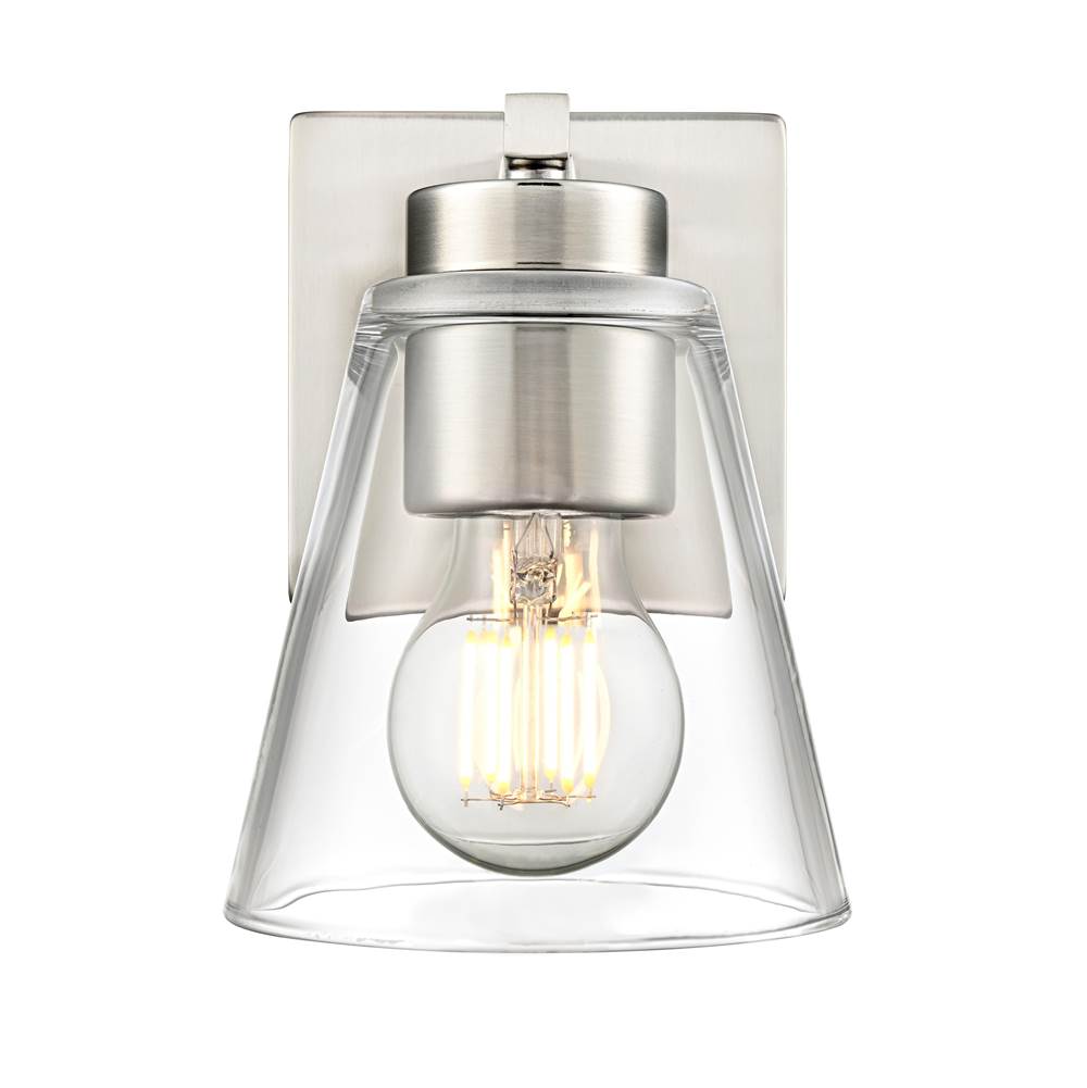 Millennium Lighting Strayhan 6.75'' High 1-light Wall Sconce - Brushed Nickel