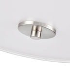Millennium Lighting 41002-BN Brushed Nickel Guyten 13'' Wide 2-light Flushmount - Brushed Nickel Image 4