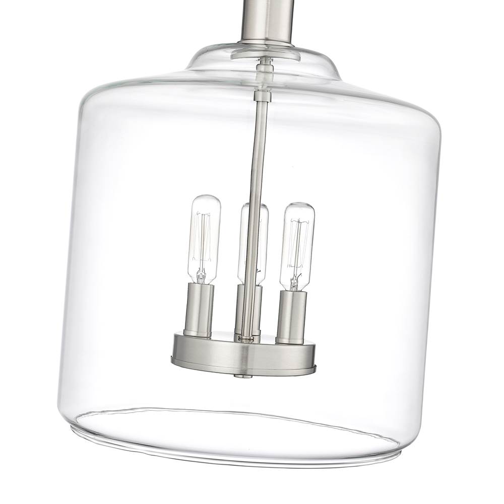 Millennium Lighting 46933-BN Brushed Nickel Pendant Light Image 2