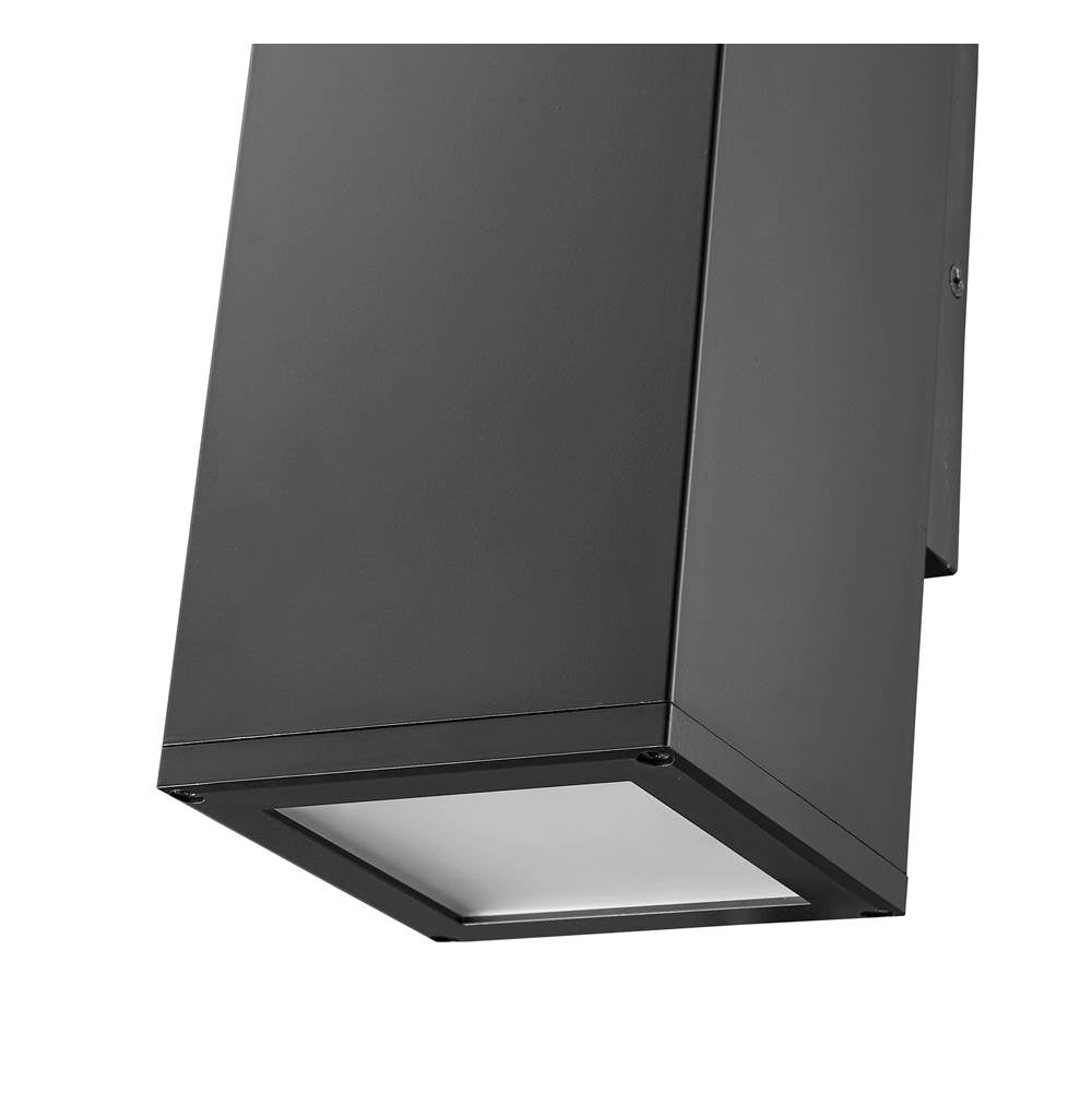 Millennium Lighting 43002-PBK Powder Coated Black Outdoor Wall Sconce Image 3