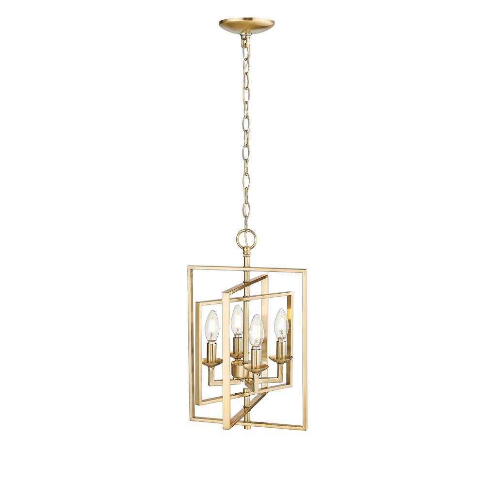 Millennium Lighting 3230-MG Modern Gold Pendant Light Image 3
