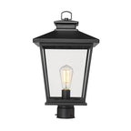 Millennium Lighting 4723-PBK Powder Coat Black Outdoor Post Lantern Image 1