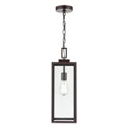 Millennium Lighting Atless 1-light Outdoor Hanging Lantern - Powder Coated Black