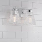 Millennium Lighting 63002-CH Chrome Riville 13.75'' Wide 2-light Vanity Image 4