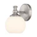 Millennium Lighting 201101-BN Brushed Nickel Orlisse 8.5'' High 1-light Wall Sconce Image 1