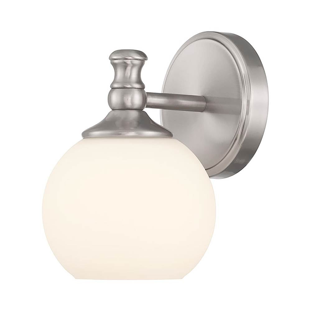 Millennium Lighting 201101-BN Brushed Nickel Orlisse 8.5'' High 1-light Wall Sconce Image 1