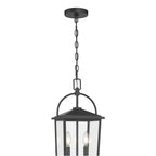 Millennium Lighting 66402-PBK Powder Coated Black Strathden 9'' Wide 2-light Outdoor Hanging Lantern Image 5