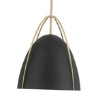 Millennium Lighting 69201-MB/MG Matte Black Pomelle  13.75'' Wide 1-light Pendant Image 5