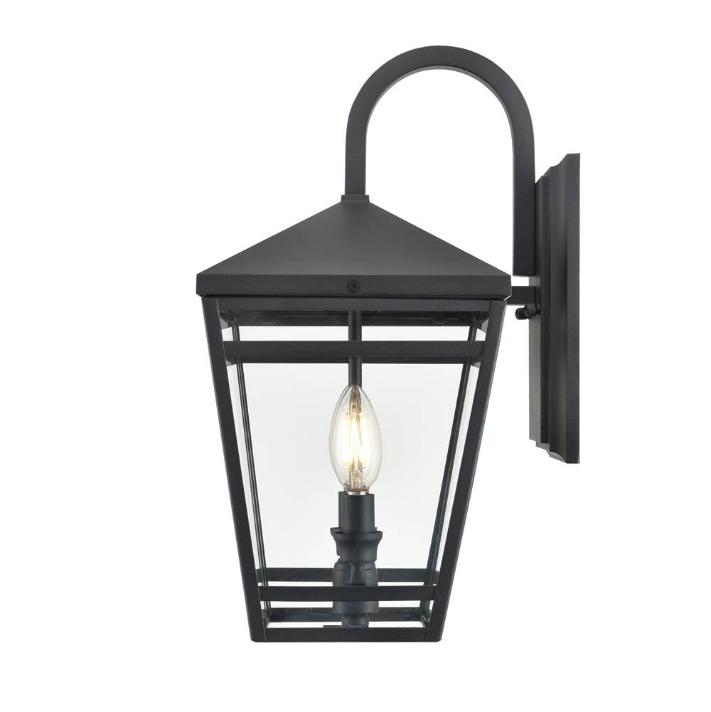 Millennium Lighting 82102-TBK Textured Black Outdoor Wall Sconce Image 4