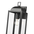 Millennium Lighting 194101-PBK Powder Coated Black Beaufort 17.75'' High 1-light Outdoor Wall Sconce - Powder Coated Black Image 4