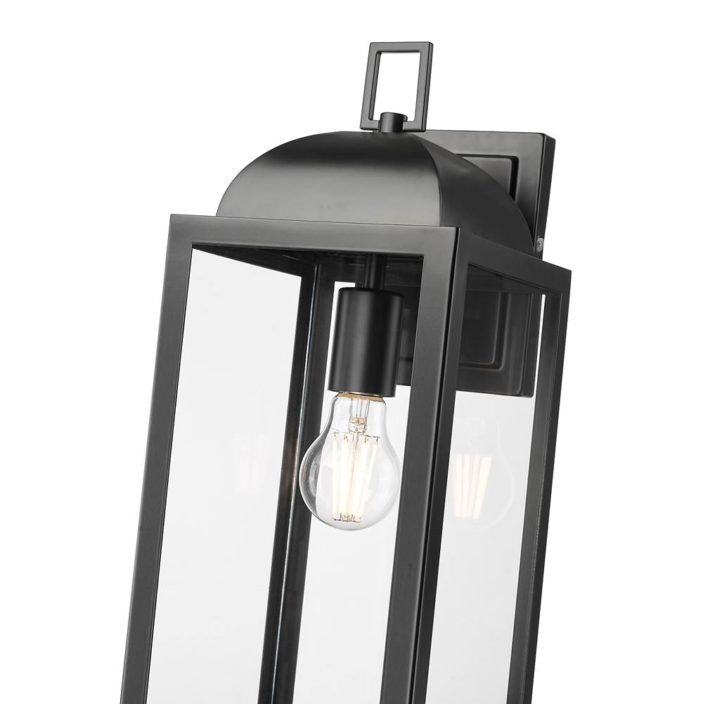 Millennium Lighting 194101-PBK Powder Coated Black Beaufort 17.75'' High 1-light Outdoor Wall Sconce - Powder Coated Black Image 4