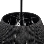 Millennium Lighting 9023-MB Matte Black Elise 22'' Wide 3-light Pendant - Matte Black Image 6