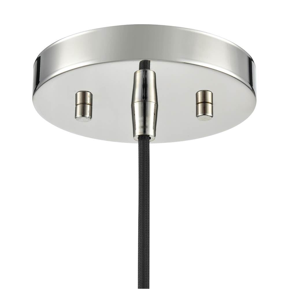 Millennium Lighting 218101-PN Polished Nickel Khrisa 12.75'' Wide 1-light Pendant - Polished Nickel Image 4