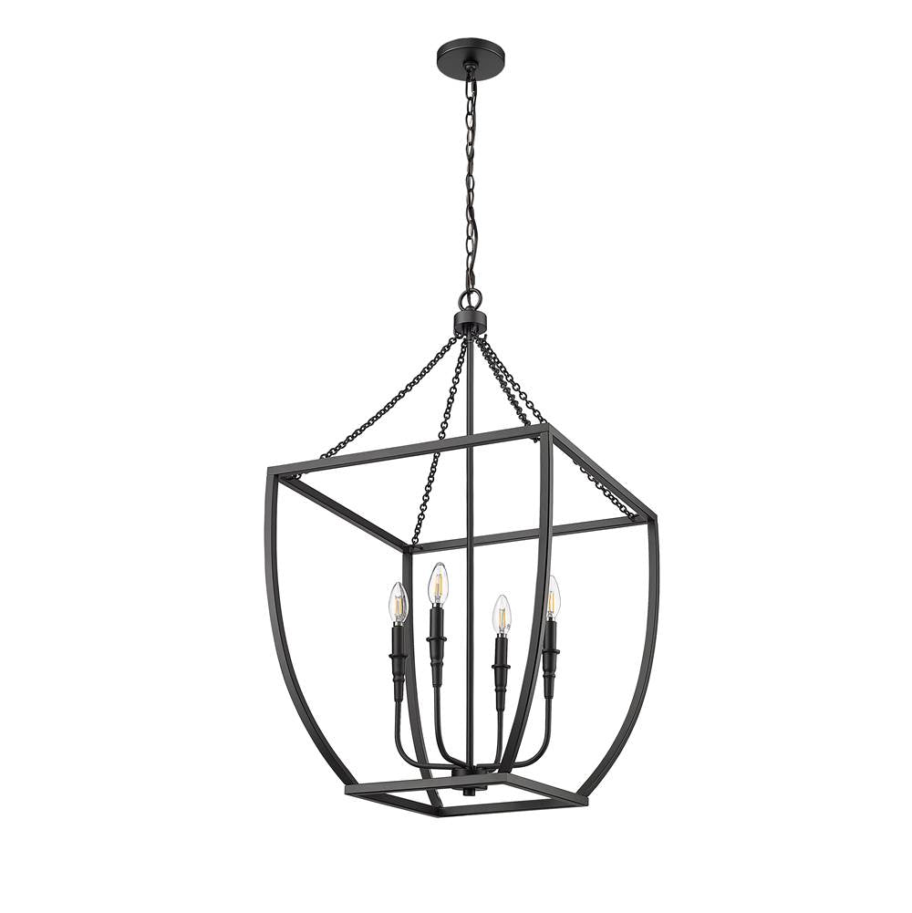 Millennium Lighting 13804-MB Matte Black Pendant Light Image 6
