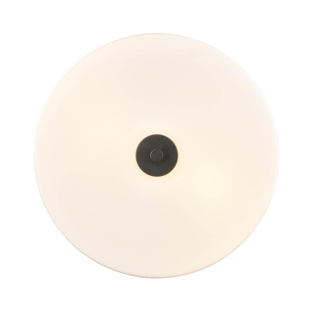 Millennium Lighting 214102-MB Matte Black Laphia 13.25'' Wide 2-light Flushmount - Matte Black Image 5
