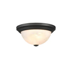 Millennium Lighting 4601-MB Matte Black Flushmount Ceiling Light Image 2