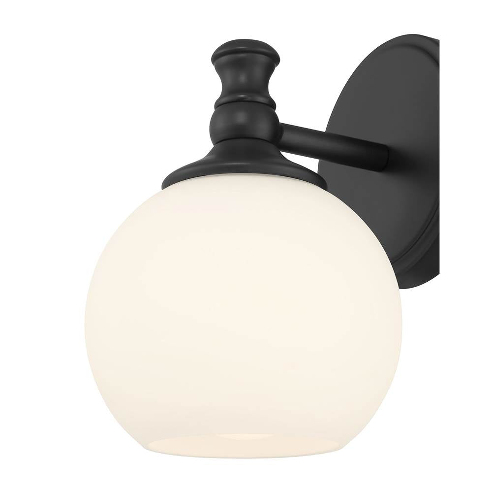 Millennium Lighting 201101-MB Matte Black Orlisse 8.5'' High 1-light Wall Sconce Image 5