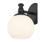 Millennium Lighting 201101-MB Matte Black Orlisse 8.5'' High 1-light Wall Sconce Image 5