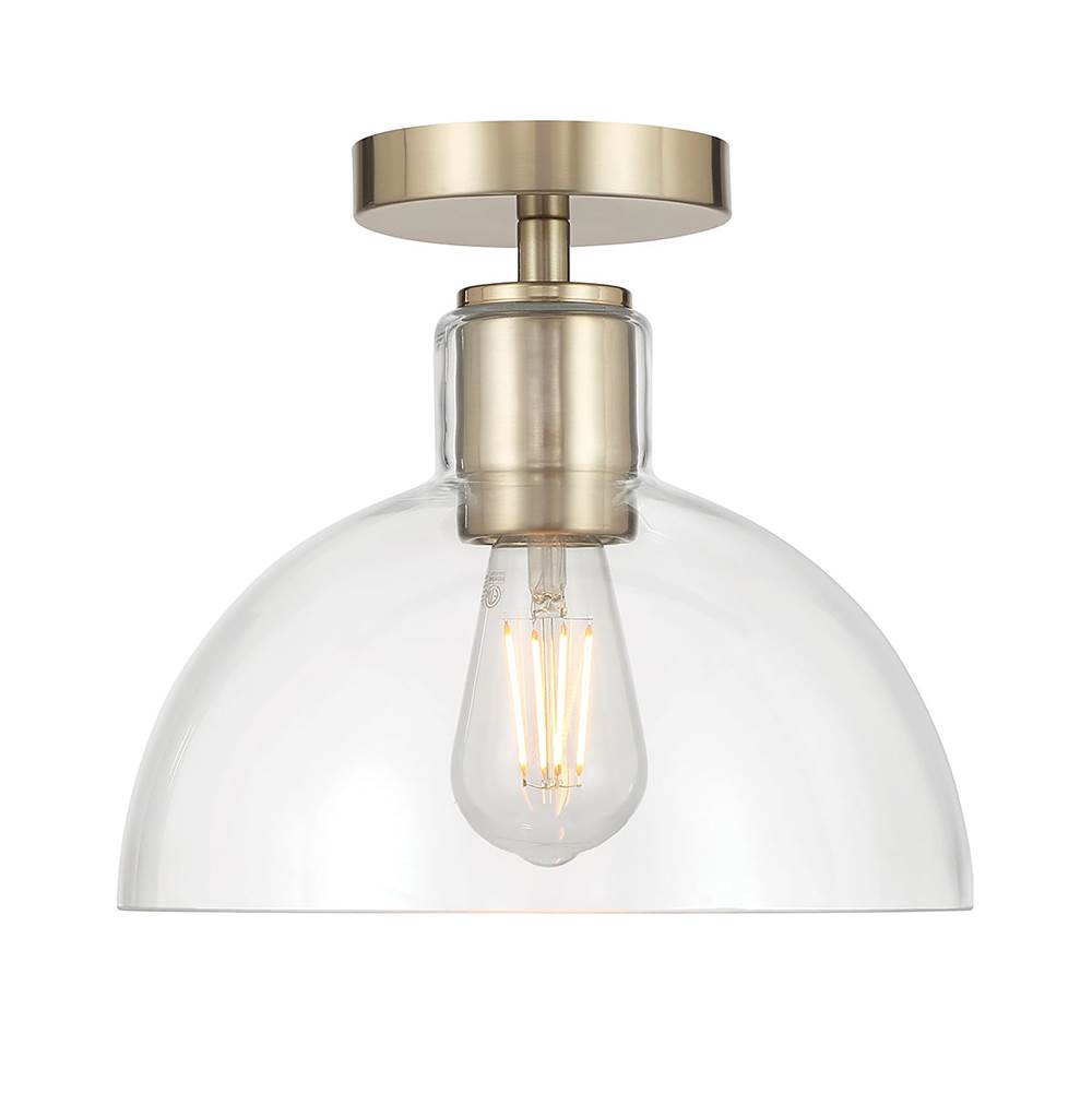 Millennium Lighting Knightsdale 10'' Wide 1-light Semi-flush Mount