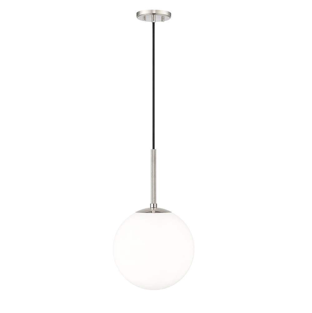Millennium Lighting Kairo 12'' Wide 1-light Pendant - Brushed Nickel