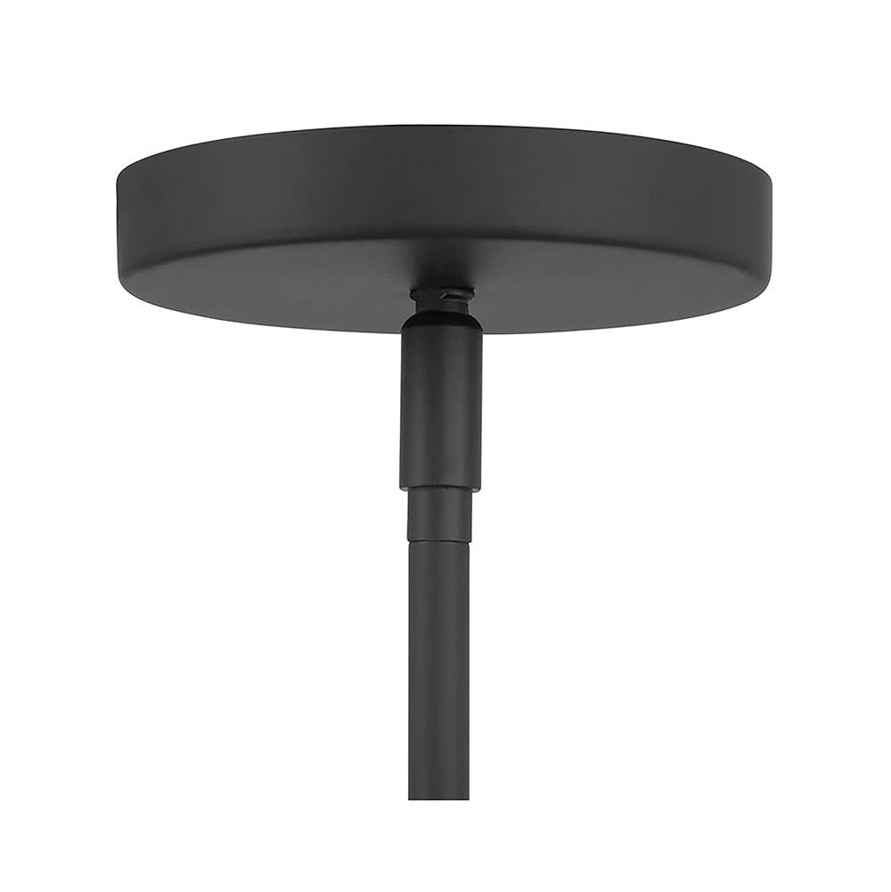 Millennium Lighting 9001-MB Matte Black Tulara  13'' Wide 1-light Pendant Image 6