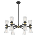 Millennium Lighting 9312-MB/VB Matte Black Lustria  29.5'' Wide 12-light Chandelier Image 8