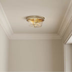 Millennium Lighting 64102-MG Modern Gold Strayhan 13'' 2-light Flush Mount - Modern Gold Image 2